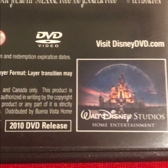 🟡 DISNEY/TIM BURTON ALICE IN WONDERLAND DVD - Picture 6 of 6